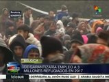 Comisión Europea garantizará empleo a 3 millones de refugiados en 2017