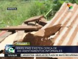 Panameños en terrenos invadidos exigen títulos de propiedad de tierras