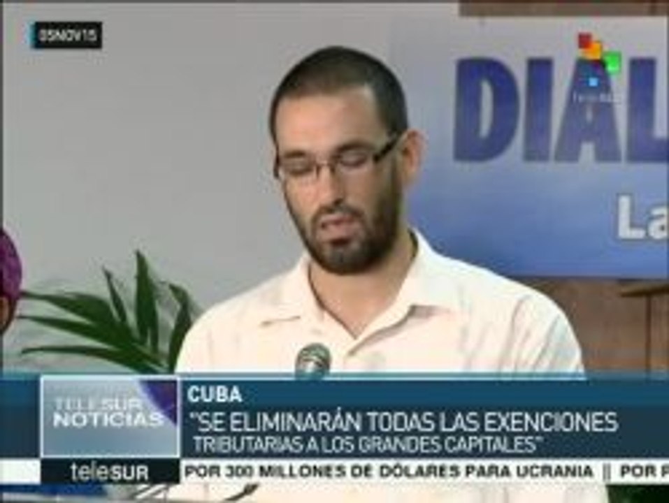 FARC proponen reducir recursos para seguridad y defensa del país