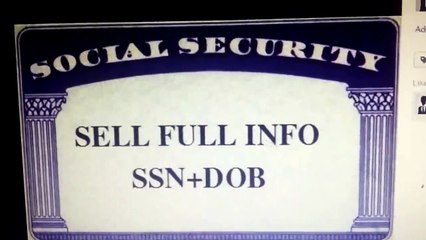 Sell FULL INFO (includes SSN, DOB, MMN, DL, bank acc, employer, etc)