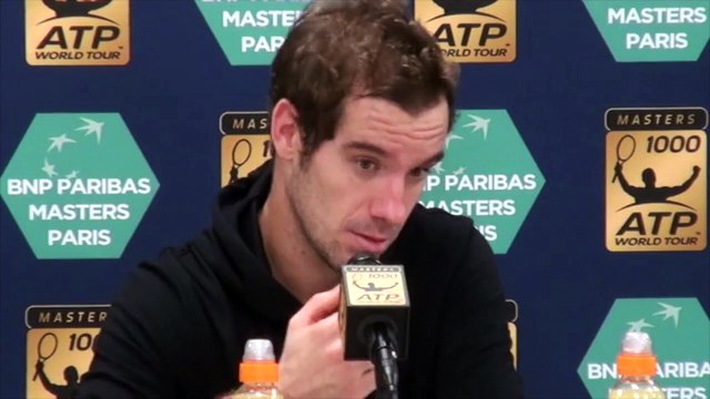 ATP - BNPPM - Richard Gasquet : Ce sera un bonus si je joue à Londres aux Masters