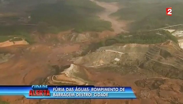 Brésil : un village entier englouti pas une coulée de boue toxique