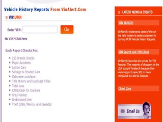 Vehicle History Reports