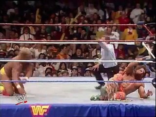 Hulk Hogan vs. Ultimate Warrior- WrestleMania VI - Champion vs. Champion Match