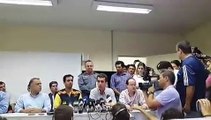 Coletiva de imprensa da mineradora Samarco