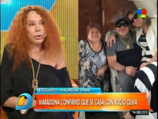 La diseñadora del vestido de Rocío Oliva