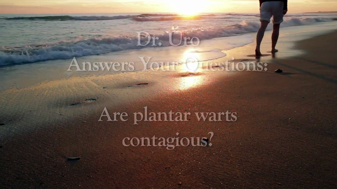 Are Plantar Warts contagious?