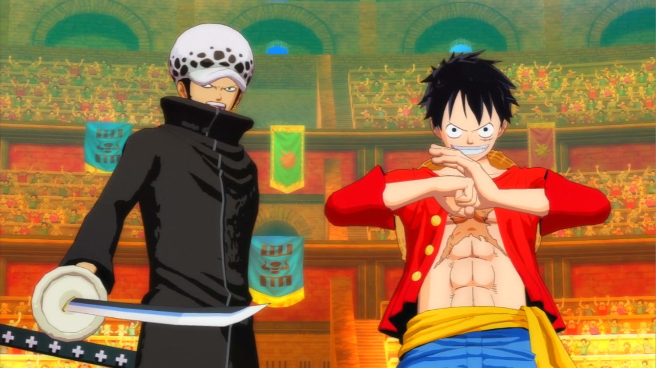 One Piece - Luffy & Law vs. Doflamingo ワンピース