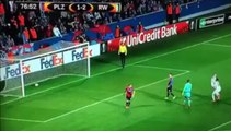 Luckiest Soccer player ever scores the most ridiculous goal ever