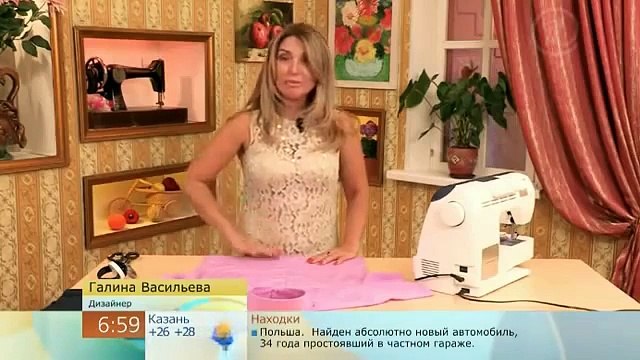 Сшить летнее платье из рубашки ( Sew a summer dress shirt)