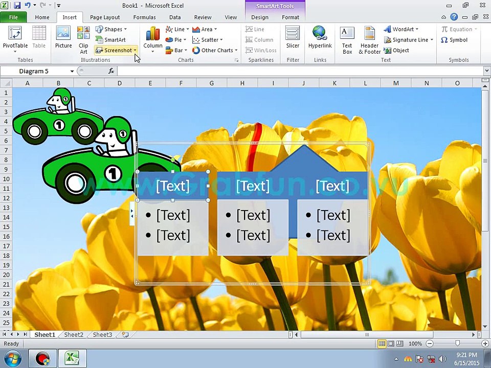 MS Excel 2010 - Illustration and Chart - Part-12