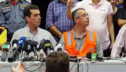 Coletiva de imprensa da mineradora Samarco