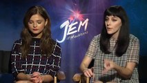 Aubrey Peeples & Stefanie Scott Interview Jem and the Holograms (2015)