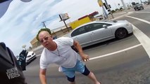 Road Rage Against Motorcyclist Leads to Fight