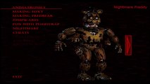 Five Nights At Freddy 4 Halloween Update | All new Animatronics! Nightmare BB| Nightmare