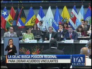 La Celac busca posición regional para lograr acuerdos vinculantes