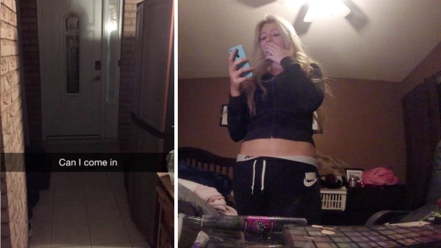 Faire croire à une amie qu'un pervers la suit et rentre chez elle grâce à Snapchat
