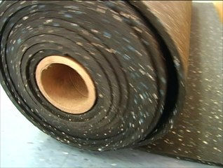Rolled Rubber Flooring - Weight Room Flooring