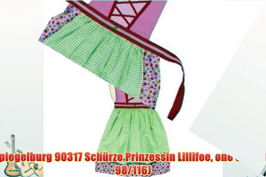 Spiegelburg 90317 Schurze Prinzessin Lillifee one size (Gr. 98/116)