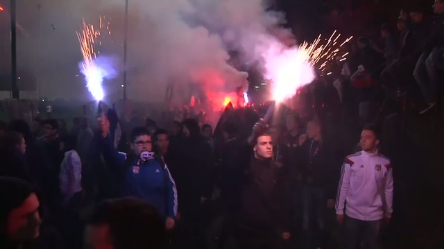 Foot - L1 - OL : Les supporters déjà très chauds avant le derby