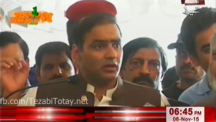 Abid Sher Ali on Imran Khan Divorce Tezabi Totay 2015 -