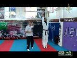 برنامج الجسم السليم الحلقة 42 تدريب قتال شوارع قناة نور الشام taekwondo
