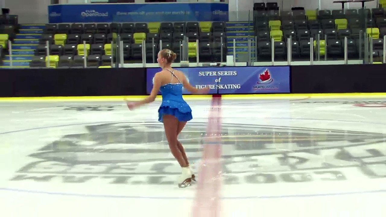 Sarah Kedves - Pre Nov Women Free Program - 2016 Skate Canada BC/YK Sectional Championships