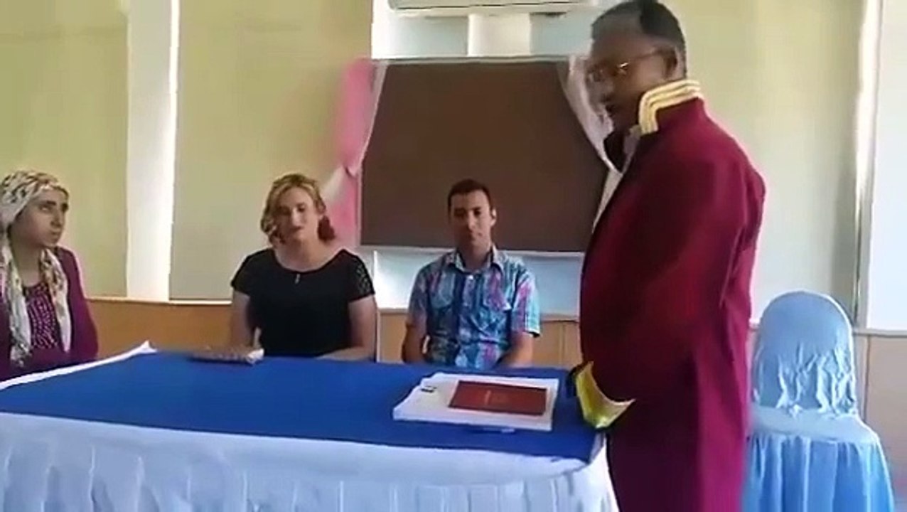Damat adayı 'hayır' diye şaka yapınca nikah memuru sinirlenip gitti