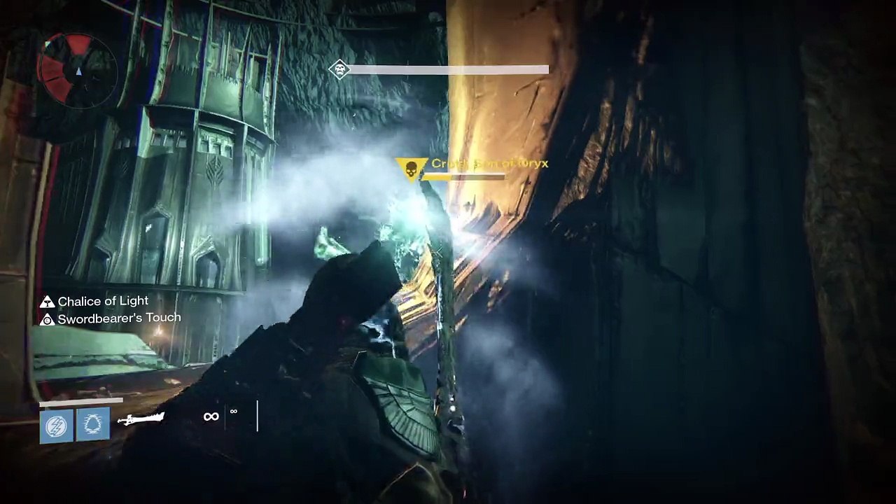 Head to butt is Crota's weakness