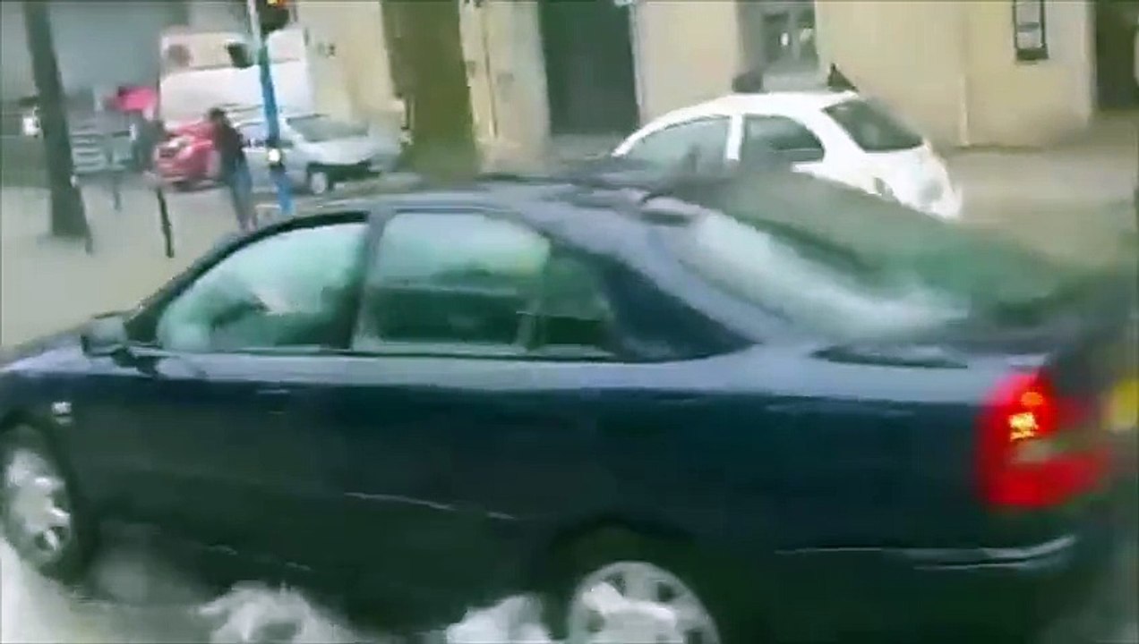 Kayakers Take On Flooding In Berlin