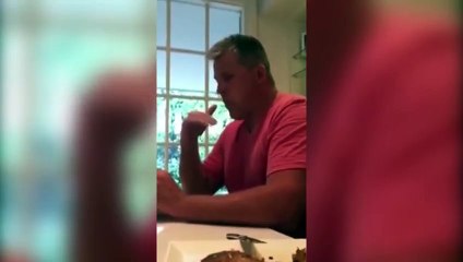 Kids Prank Dad  Surprise Chili Pepper