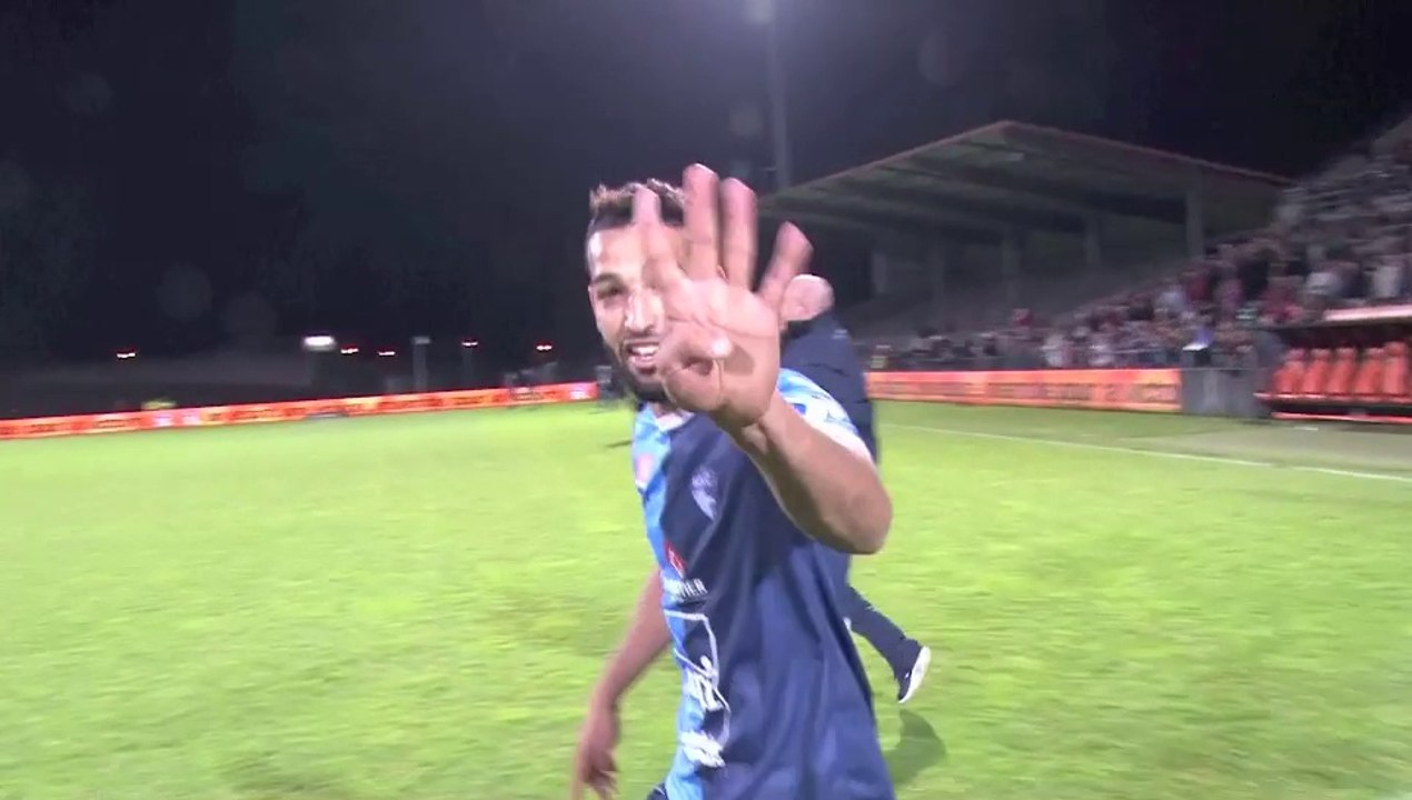 Après Laval - HAC (0-1), réaction d'Issam Chebake