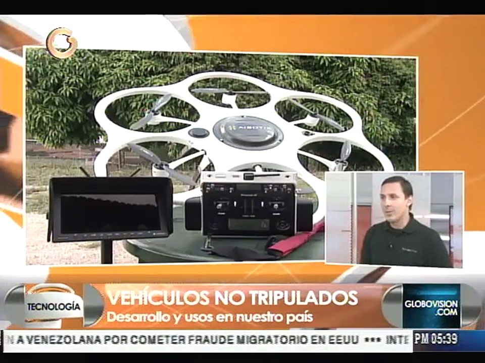 Vehículo aéreo no tripulado “AIBOT X6” llegó a Noticias Globovisión Tecnología