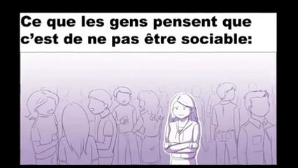 Ce que les gens pensent que c’est de ne pas être sociable..