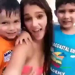 Girl Sexy Fun With Kids