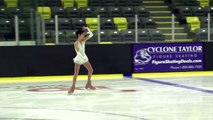 Angela Chen - Pre Novice Women Free - 2016 Skate Canada BC/YK Sectional Championships