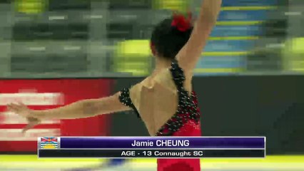 Jamie Cheung - Pre Novice Women Free - 2016 Skate Canada BC/YK Sectional Championships