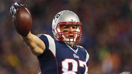 Rob Gronkowski Dunking Basketball Like a Beast in High School