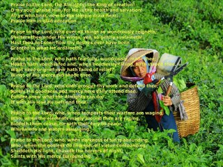 Praise ye the Lord, the Almighty
