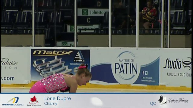 CSA2016-Québec, Pré-Novice Dames Court Échauffement 16