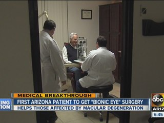 Telescope implanted in the eye helps thousands of Arizonans see