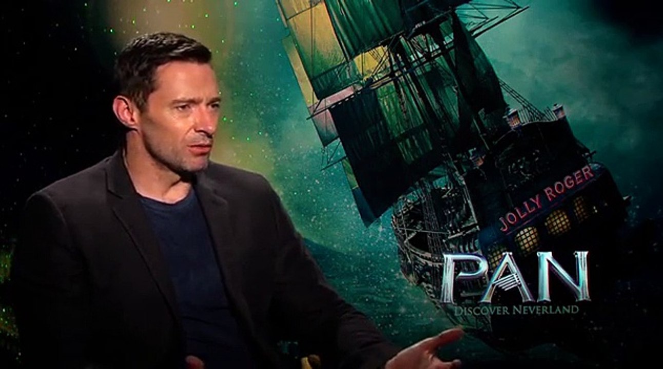 Hugh Jackman Interview Pan (2015)