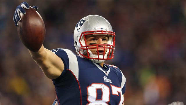 Rob Gronkowski Dunking Basketball Like a Beast in High School