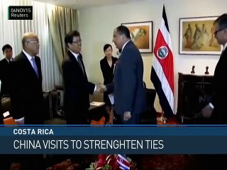 Chinese Leader Visits Costa Rica