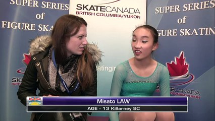 Kiara Jankowski - Pre Novice Women Free - 2016 Skate Canada BC/YK Sectional Championships