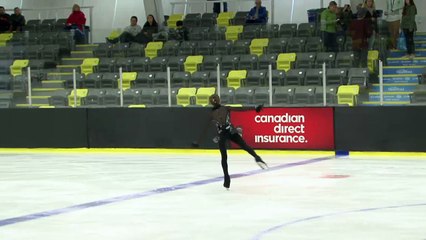 Daria Carr - Pre Novice Women Free - 2016 Skate Canada BC/YK Sectional Championships