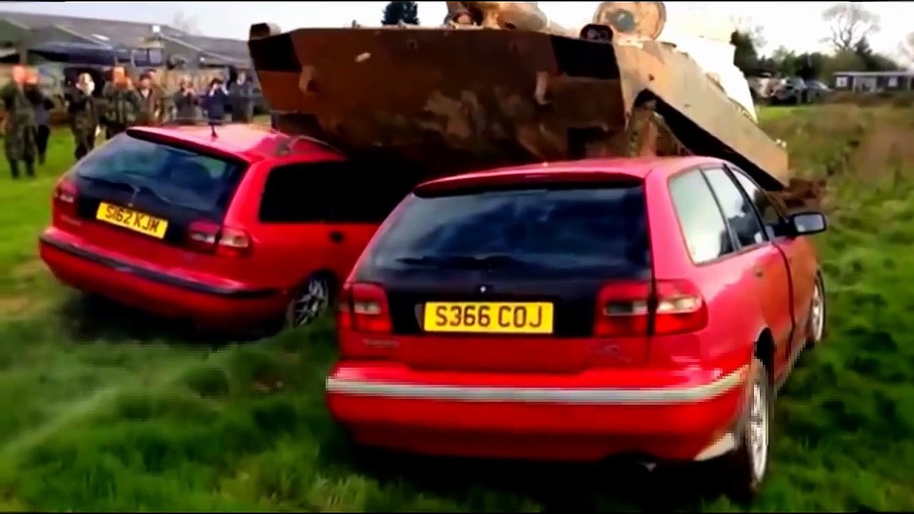 cool videos compilation, tanks destroying cars, most amazing tanks doing crazy things