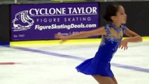 Leah Lee - Pre Novice Women Free - 2016 Skate Canada BC/YK Sectional Championships