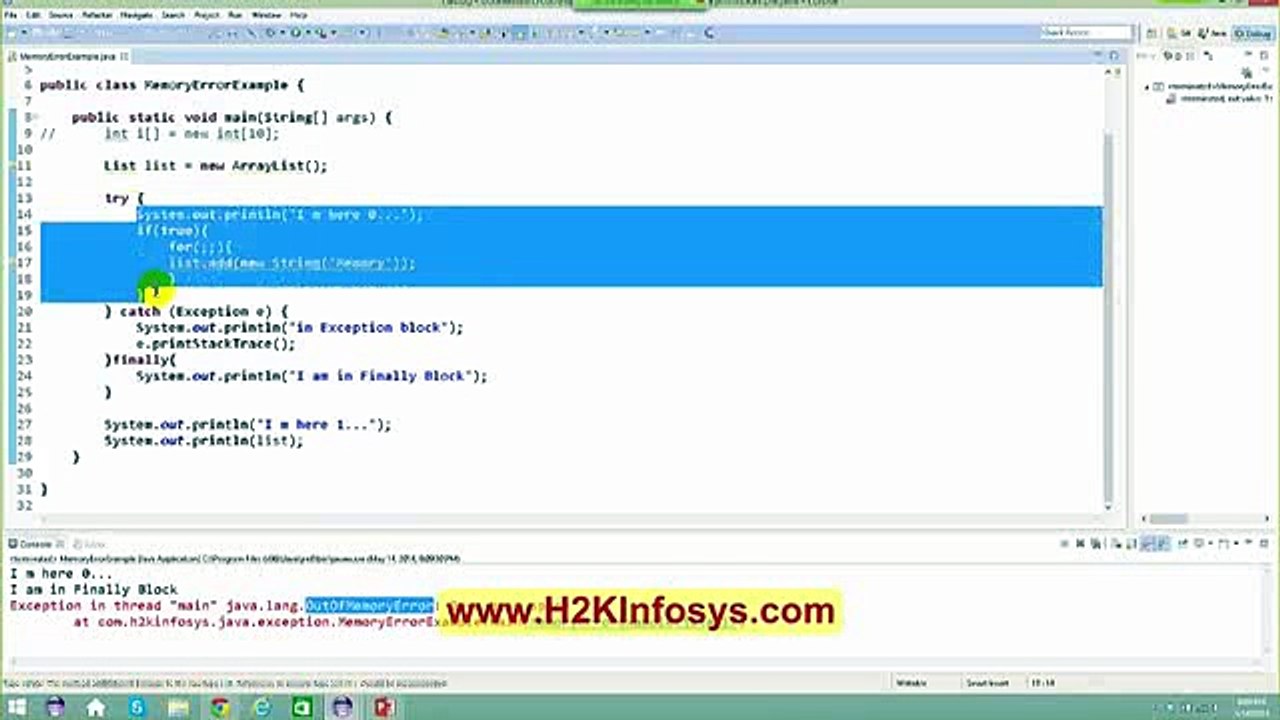 Core Java tutorial for beginners _ Exception handling _clip2