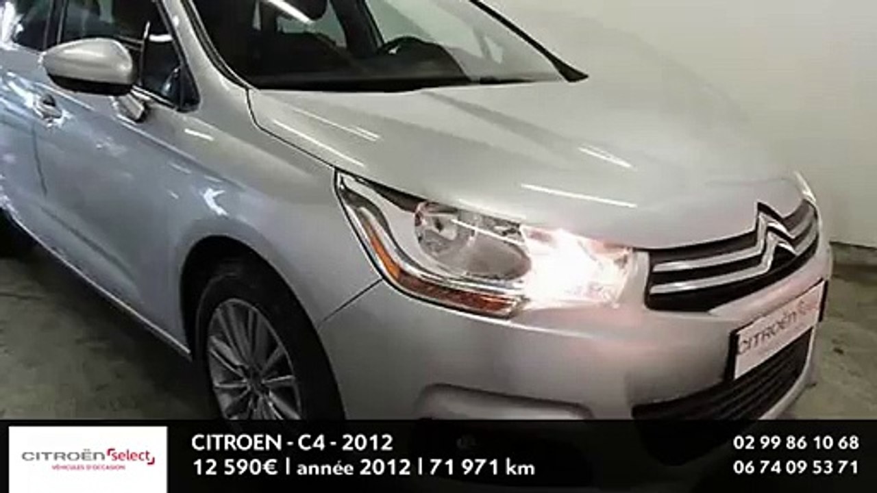 Annonce Occasion CITROëN C4 II HDi 90 Millenium 2012